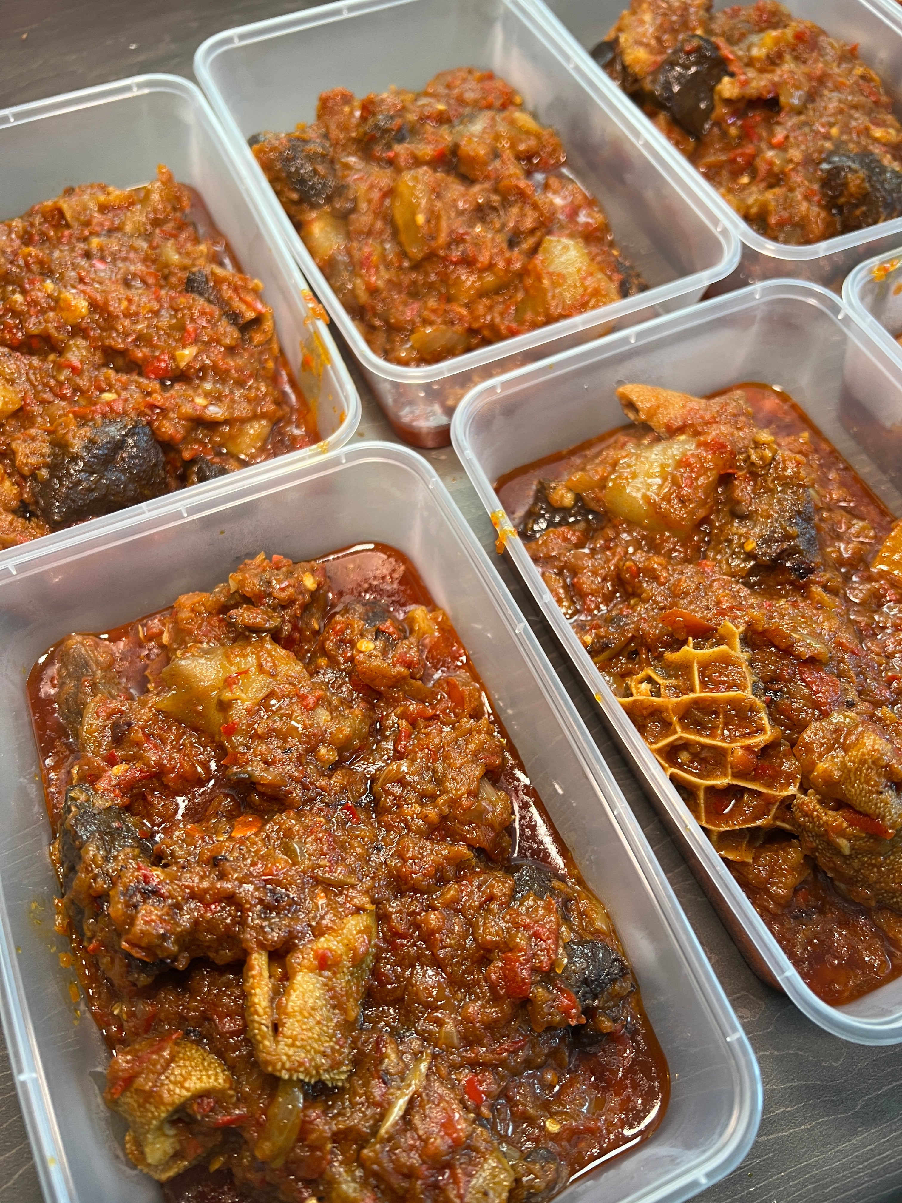Red Oil Pepper Stew (Ofada Stew)